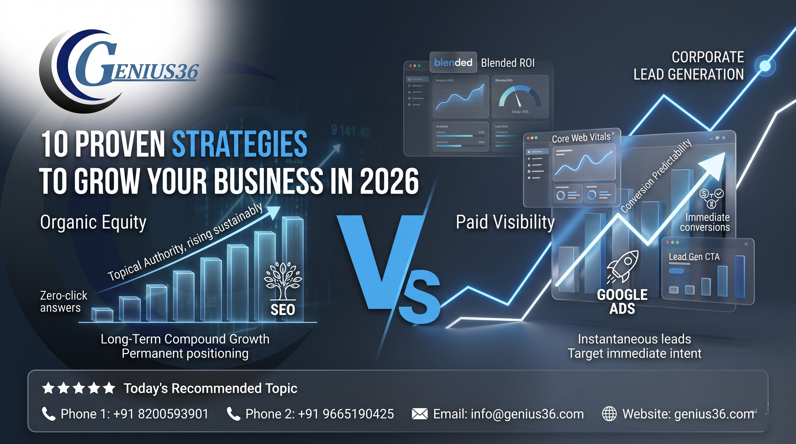 SEO vs Google Ads: Which is Better in 2026? | Genius36