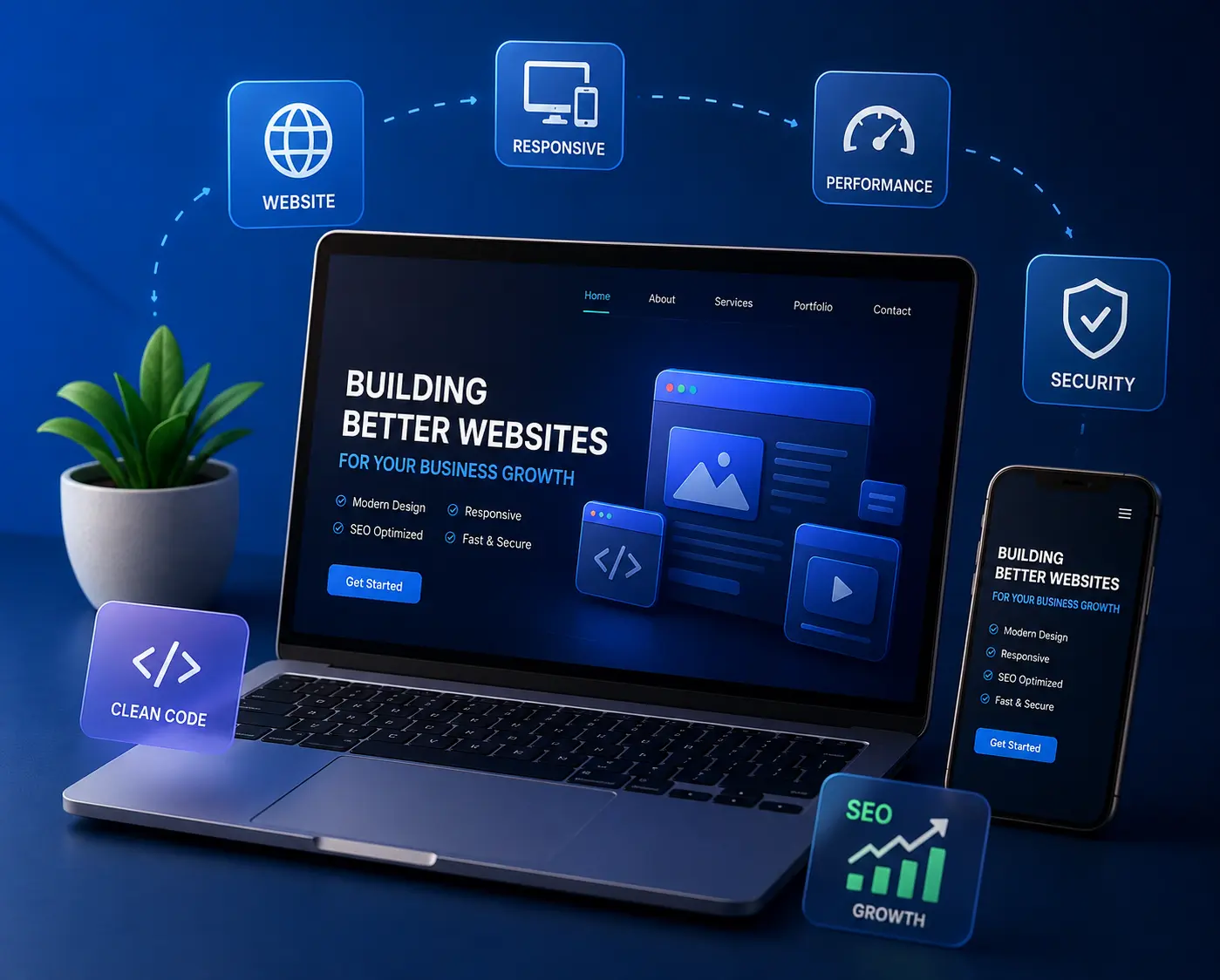 Web Designing Services in Bhilai | Website Development Company - Genius36