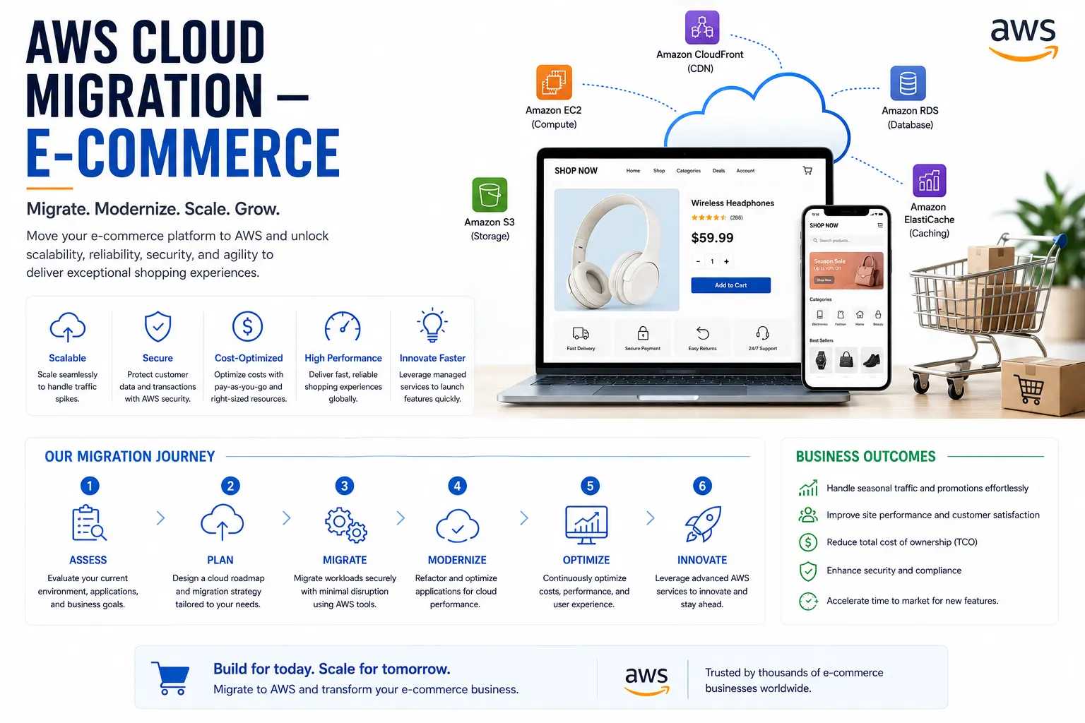 AWS Cloud Migration — E-commerce